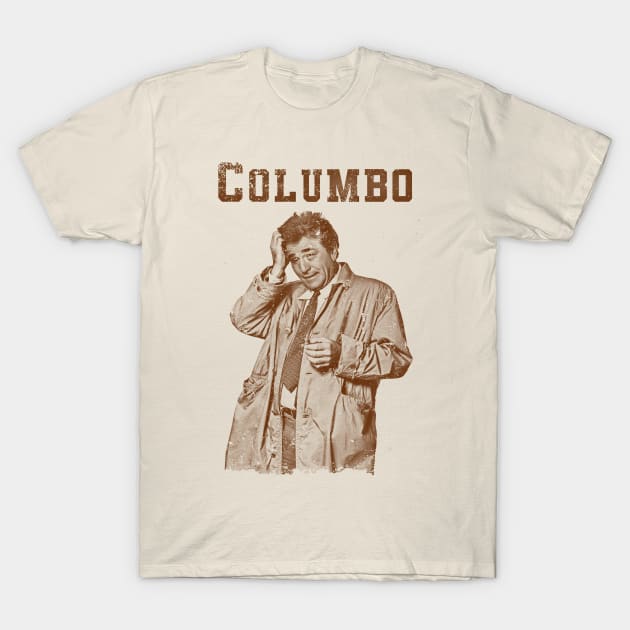 Columbo - Vintage art T-Shirt by NMAX HERU